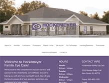 Tablet Screenshot of drhockemeyer.com